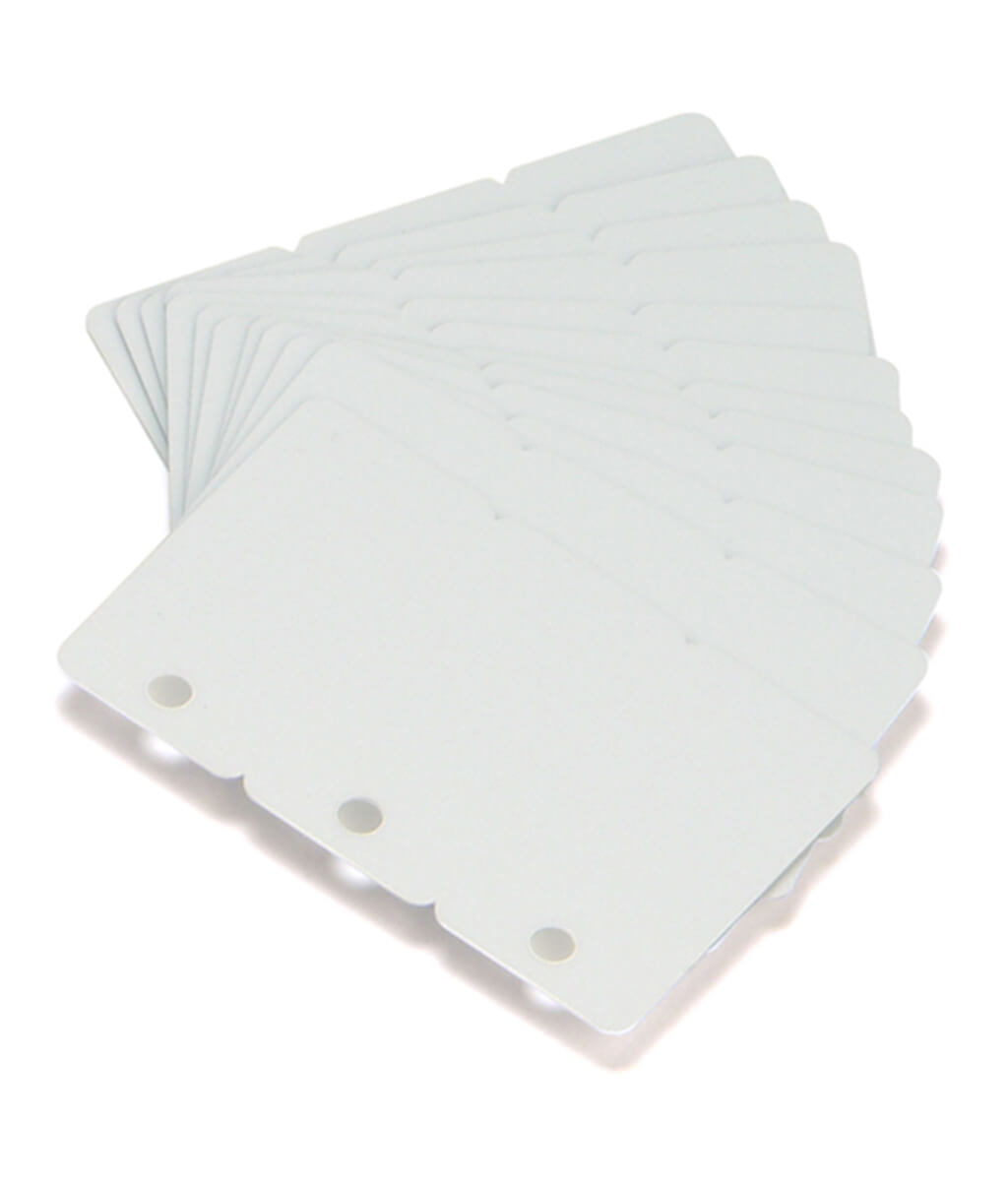 Plastkort Vita 3-up breakaway key tag, 500kort/förp