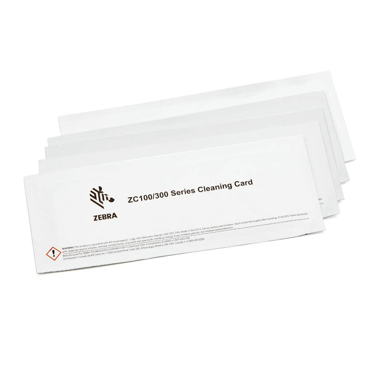 Zebra Card Rengörings kit ZC 100/300 för 5 000 kort