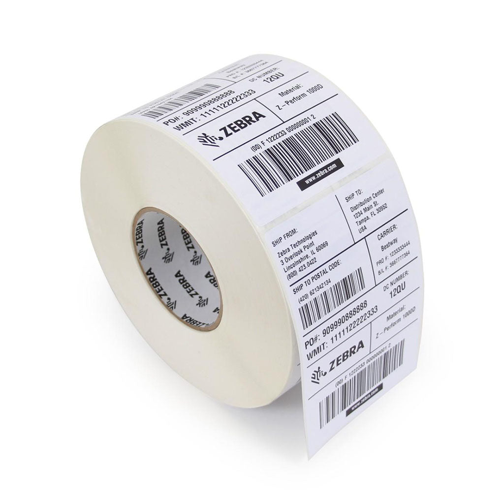 Zebra Etikett Z-Perform 1000D, 102x165mm