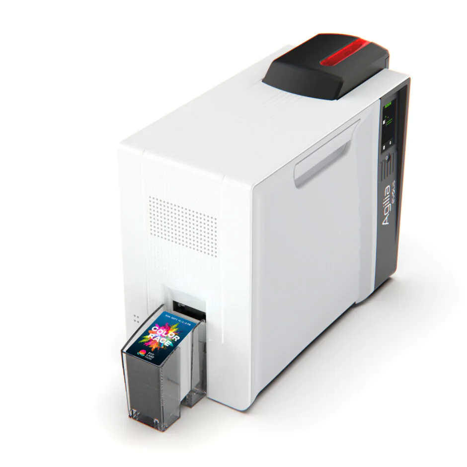 Evolis Agilia Enkelsidig USB & Ethernet anslutning