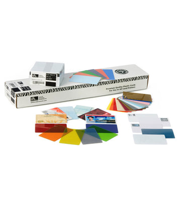 Plastkort Bio degr. Card vita CR80, 0.76mm, 100st/fp