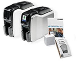 Zebra Card ZC300, enkelsidig, USB/Ethernet QuikCard