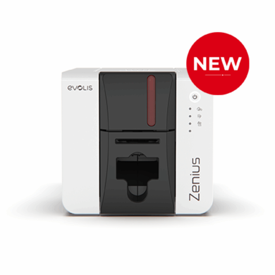 Evolis Zenius 2 Expert, enkelsidig, USB & Ethernet